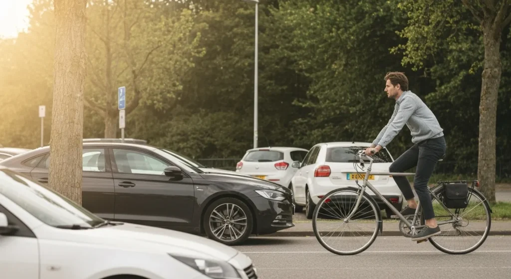 Un studiu compară emisiile de carbon ale ciclismului cu cele ale conducerii autoturismelor, inclusiv vehicule electrice.