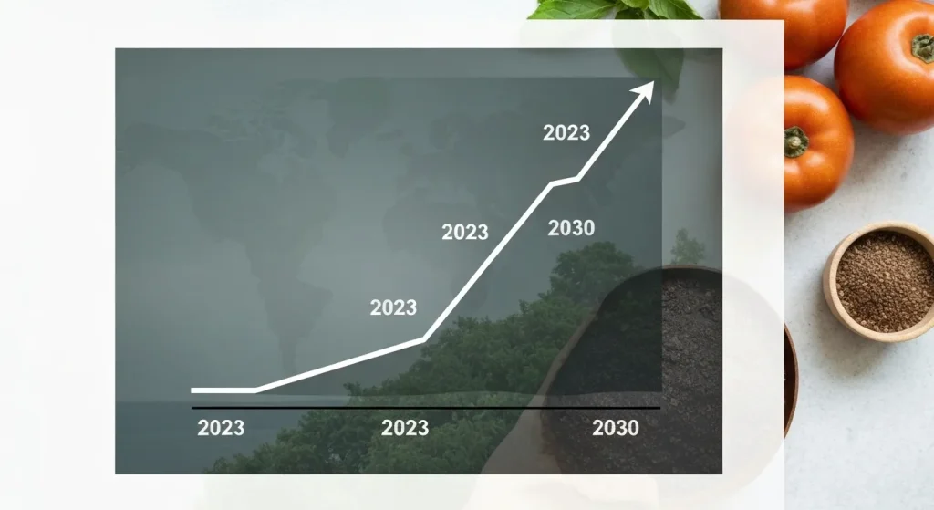 Grafic care ilustrează reducerea emisiilor de carbon necesară până în 2030.