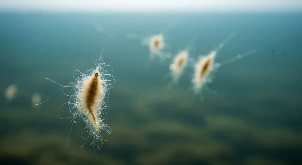 Un film prezintă microfibrele din haine sintetice care poluează oceanele.