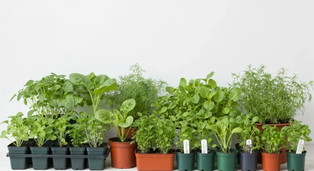 Distribuirea de răsaduri de legume și plante aromatice către locuitorii orașului Victoria, Columbia Britanică.