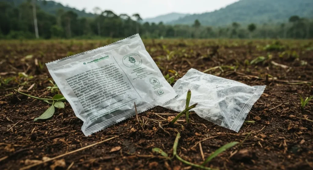 Un raport Greenpeace relevă problemele legate de biodegradabilitatea plasticului și lipsa infrastructurii adecvate pentru descompunerea acestuia.